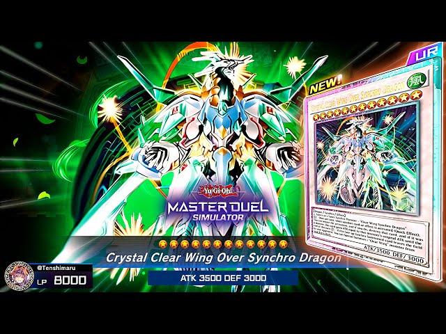 SPEEDROID HAS JUST BECAME A MONSTER WITH THESE NEW SUPPORTS | Crystal Clear Wing Over Synchro Dragon