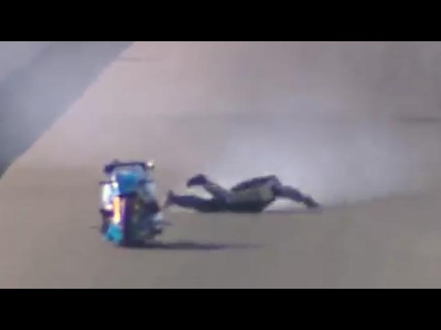 CHRIS MATHESON TOP FUEL BIKE HUGE ACCIDENT