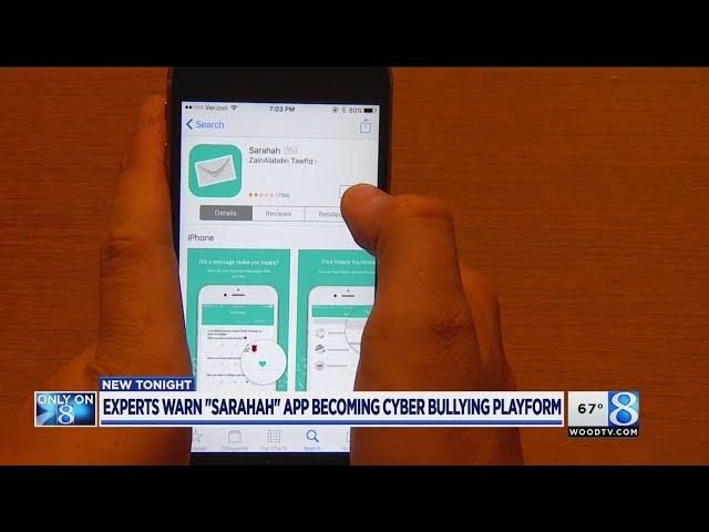 ‘Sarahah’ app becoming cyberbullying platform