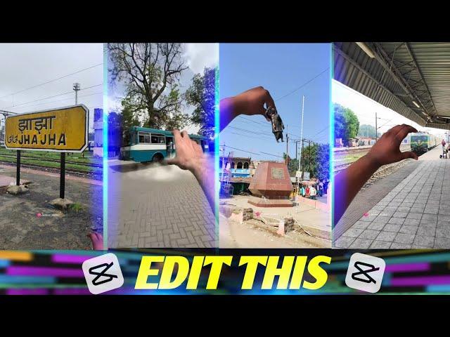 How I created this new trending 3d reel video editing on mobile| Capcut easy tutorial