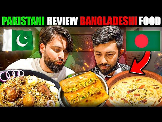  PAKISTANI FOODIE TRIES  BANGLADESHI Cuisine for the FIRST Time! & he did not.....