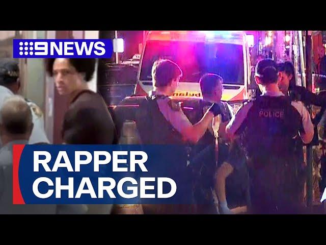 Drill rapper named as accused killer after Marrickville stabbing | 9 News Australia