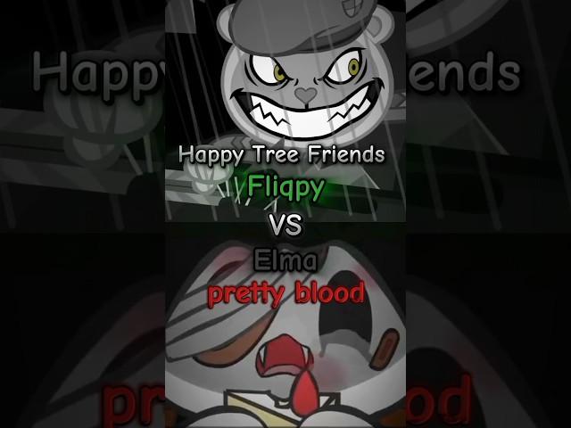 Elma (pretty blood) vs Fliqpy (Happy Tree Friends) #happytreefriends #prettyblood #edit #vs