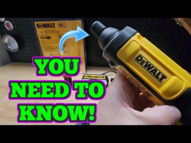 How Cool Is This DeWALT Gyroscopic 8V Cordless Screwdriver?