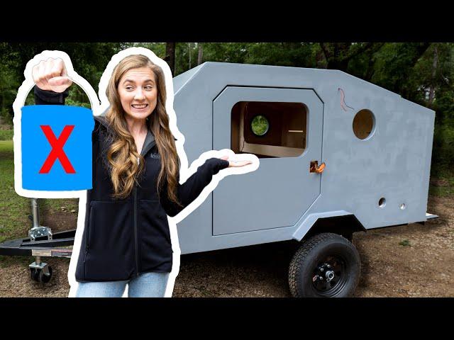 Will We Regret This? DIY Harbor Freight Teardrop Camper Build