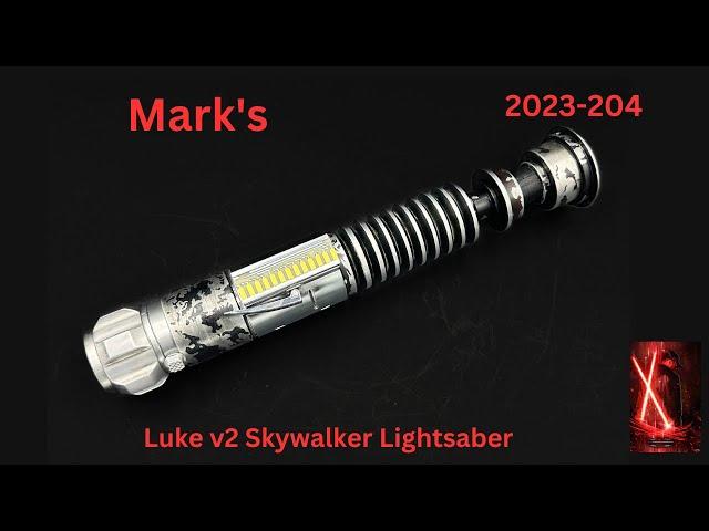 Mark's "Luke v2" Luke Skywalker Neopixel Lightsaber with CFX