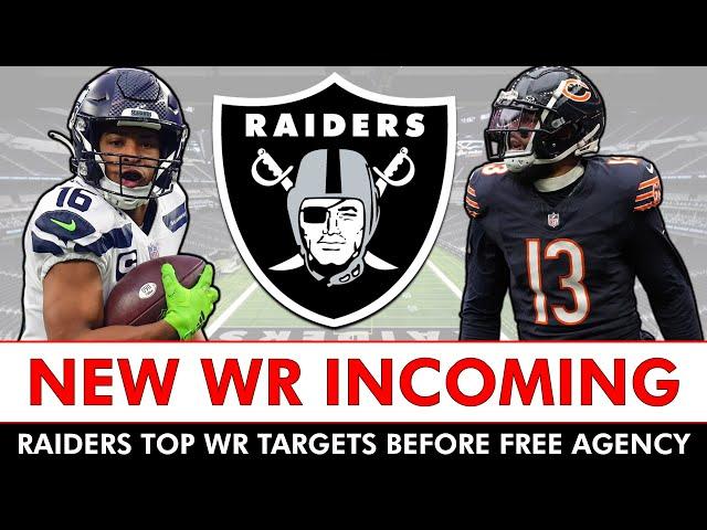 NEW Las Vegas Raiders WR Incoming! Raiders Free Agency Rumors Ft. Top Free Agent WRs For Las Vegas