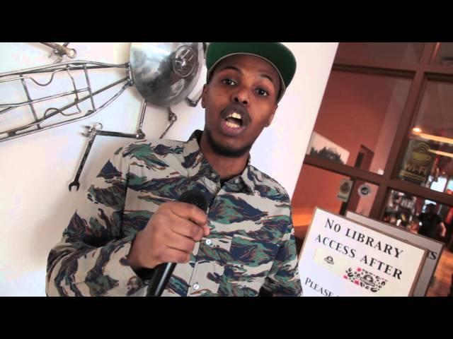 Ahmed Knowmadic: spoken word poet (HD) - Fish Griwkowsky vid