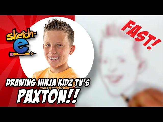 Drawing Ninja Kidz TV Paxton