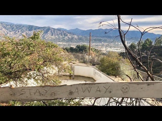 The Abandoned Mountain Top Pool In Griffith Park