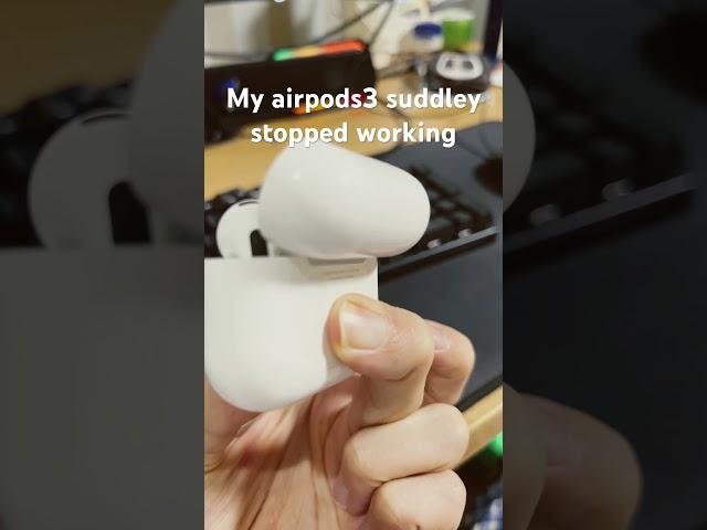 Help my airpods refusing to work