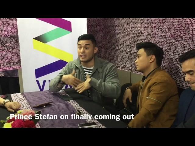 Prince Stefan on deciding to come out from the "closet"