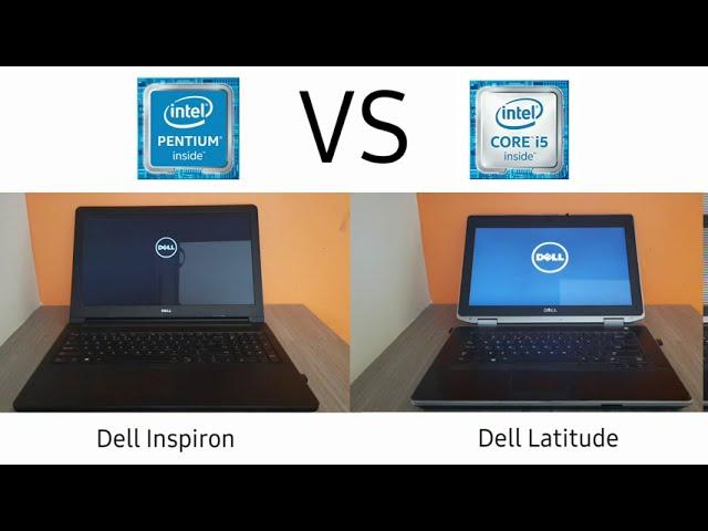 Pentium Processor vs i5 Processor Boot Speed test  | Ultimate Speed test Between Dell laptops