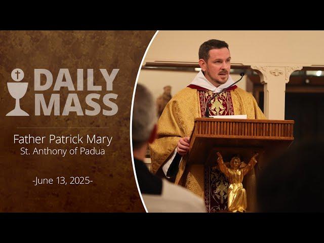 Catholic Daily Mass - Daily TV Mass - June 13, 2025
