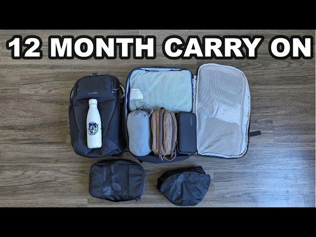 12 Month Men's Carry On Packing List | Onebag Travel