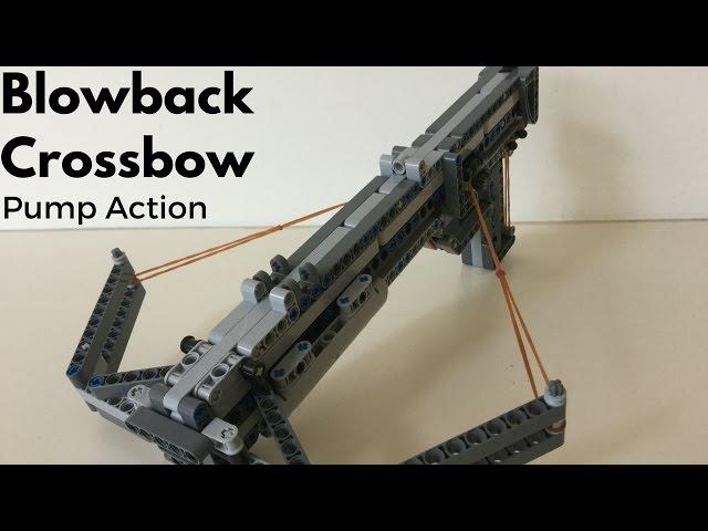 LEGO Pump Action Crossbow (Working LEGO Gun)