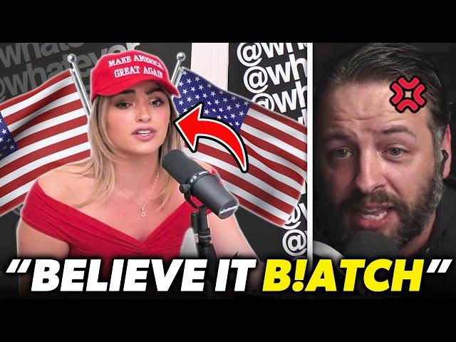 Andrew Is INSULTED By Undercover MAGA Feminist?!