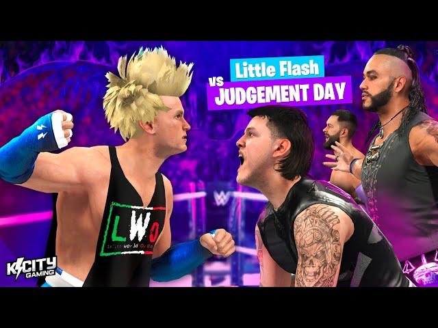 Little Flash vs Judgement Day in WWE 2k23 (K-City Invades WWE TV)