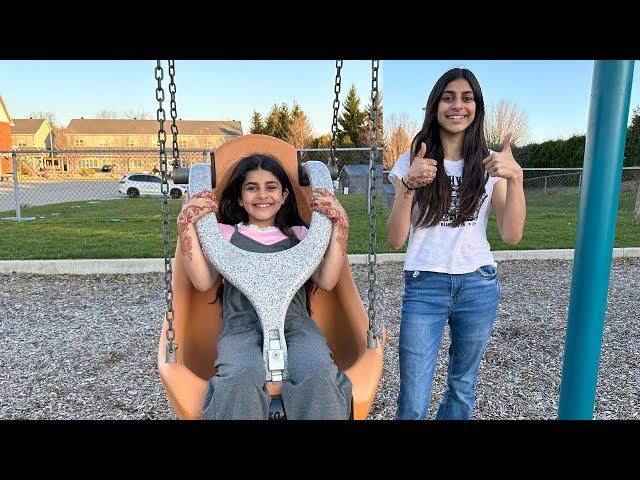 Deema teach Safety Rules at the Playground with Sally