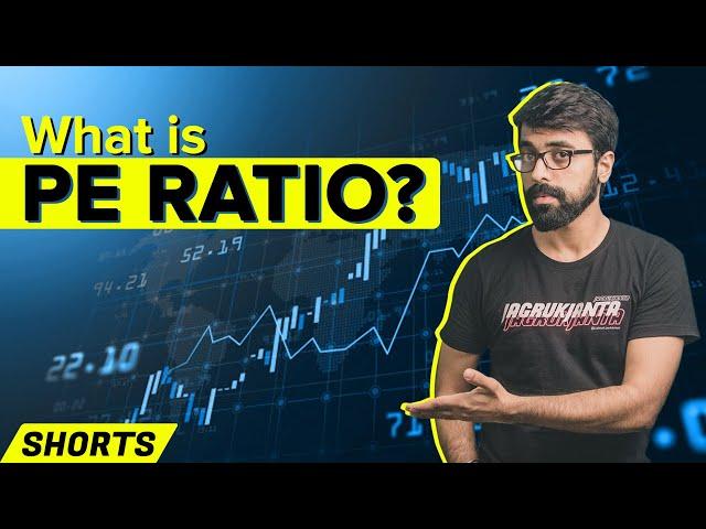 🟦What is PE Ratio (Price to Earnings)? #shorts