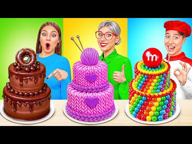 Me vs Grandma Cooking Challenge | Kitchen Hacks and Tricks by Multi DO Joy