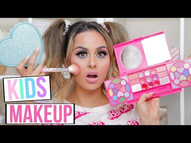 FULL FACE USING ONLY KIDS MAKEUP TUTORIAL