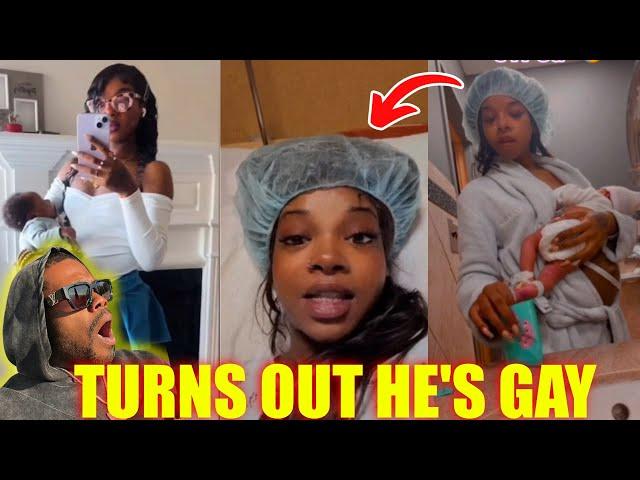 She Found Out Her Baby Daddy Was On The Down Low 2 Days Before She Had The Baby