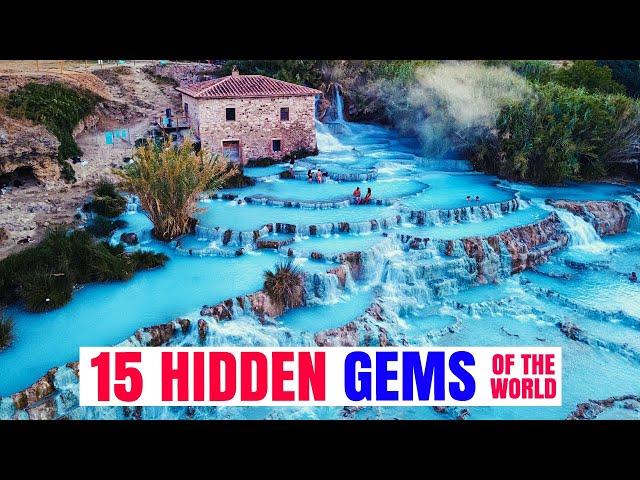 Hidden GEMS OF THE WORLD - 15 Must Visit Places - Travel Video