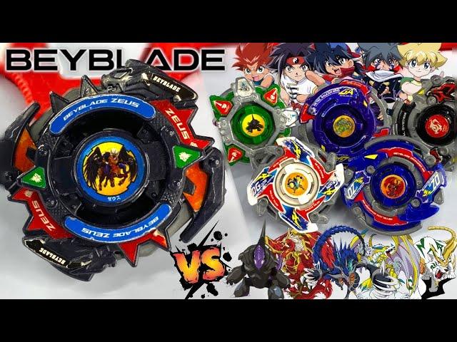 ZEUS vs THE BLADEBREAKERS | Bakuten Shoot Beyblade G-Revolution