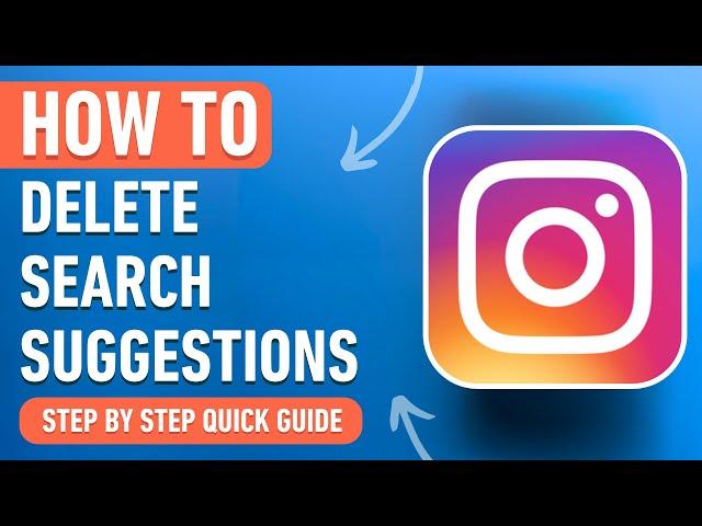 How to Delete Search Suggestions on Instagram [2024] Easy Tutorial