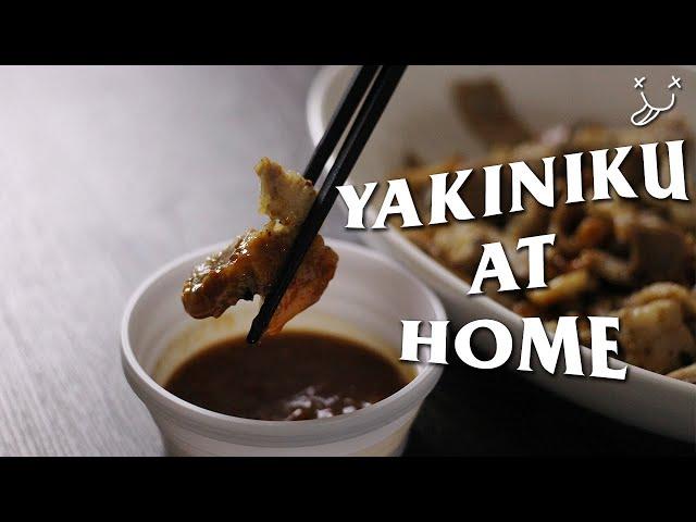 Japanese Style BBQ - Yakiniku at Home | Lazy cooking warrior