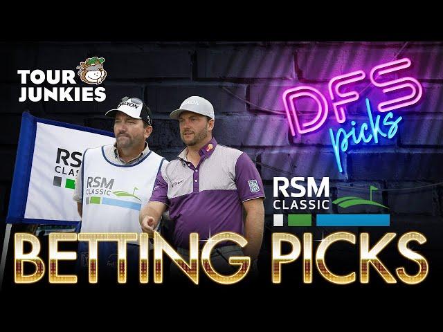 RSM Classic 2024 Betting Outrights, Placement bets, DFS picks & Parlays 