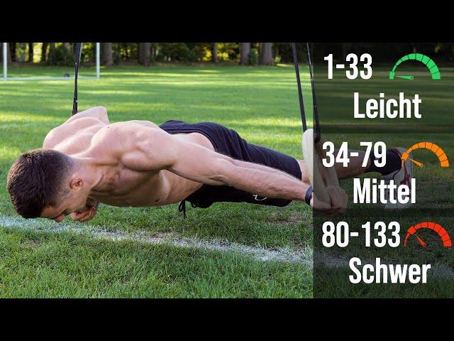 133 Calisthenics Übungen an den Ringen | Sortiert (Anfänger bis Master!)