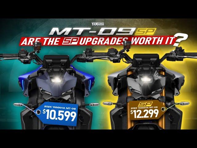 2024 Yamaha MT-09 (Non-SP) vs MT-09 SP ┃ What Makes The SP Special?