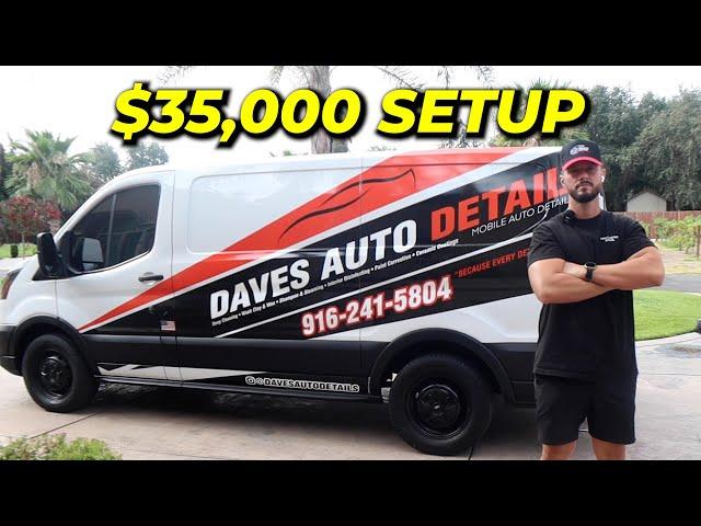 Breaking Down My $35,000 Detailing Setup - Daves Auto Detailing