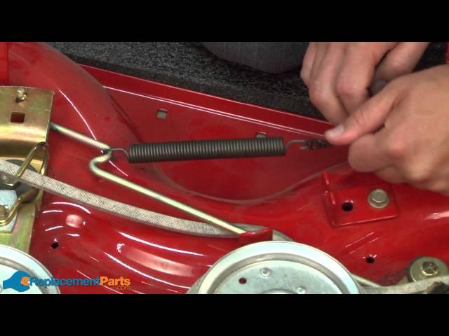 How to Replace the Extension Spring on a Troy-Bilt Pony Lawn Tractor (Part # 932-0384)