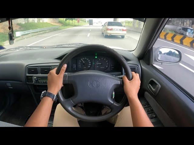 1995 Toyota Corolla SEG 1.6 POV Test Drive / Walkaround Review