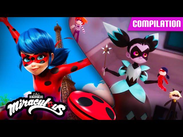 MIRACULOUS |  Compilation  FULL EPISODES ▶️ [The Puppeteer - Reflekta - Antibug] Season 1