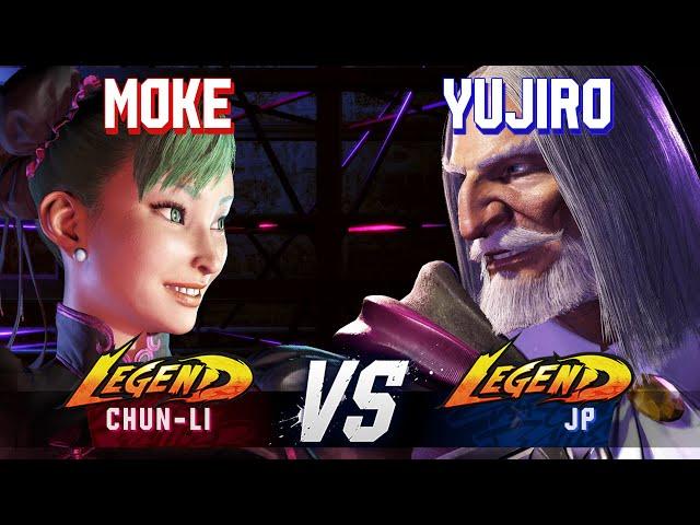 SF6 ▰ MOKE (Chun-Li) vs YUJIRO (JP) ▰ High Level Gameplay