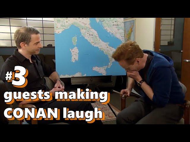 Guests making Conan laugh #3 | COMPILATION