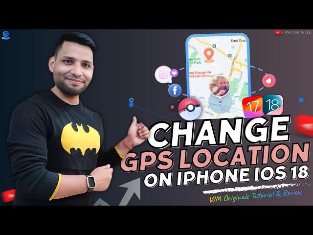 How to Change GPS Location on iPhone iOS 17/18 Beta without Jailbreak (2024) iToolab AnyGo