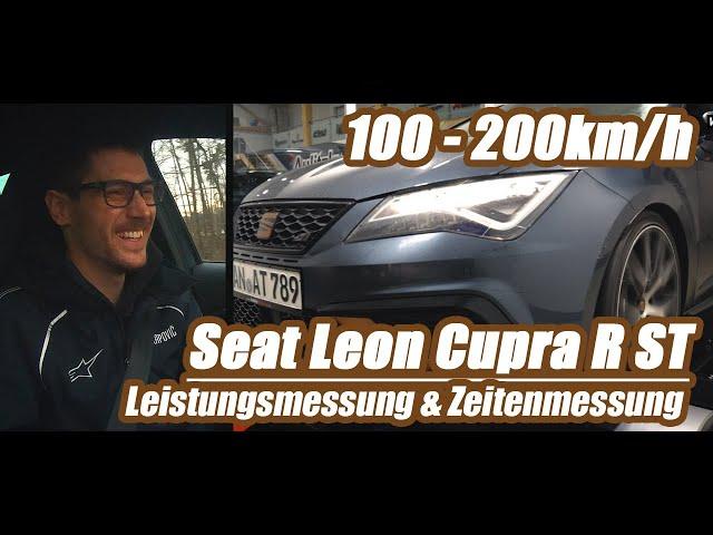 Seat Leon Cupra R ST | Zeiten Messen 100-200 | Leistungsmessung | Aulitzky Tuning