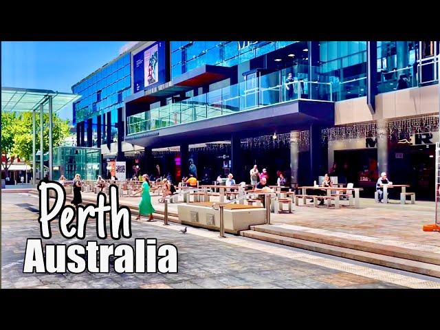 The ultimate Perth: Western Australia  | 4K walking tour of Perth City Centre