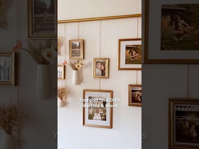 DIY HANGING GALLERY WALL  ️