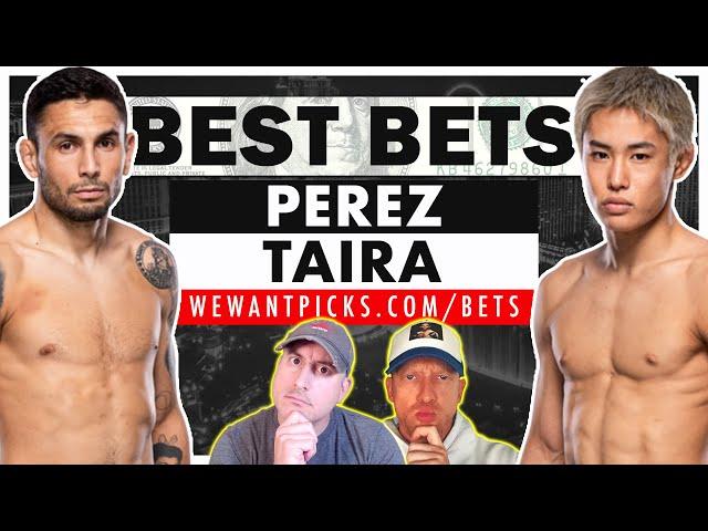 BEST BETS: UFC Vegas 93: Perez vs. Taira Betting Guide