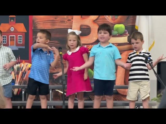 Reese’s PreK Graduation and End of School Program May 2024