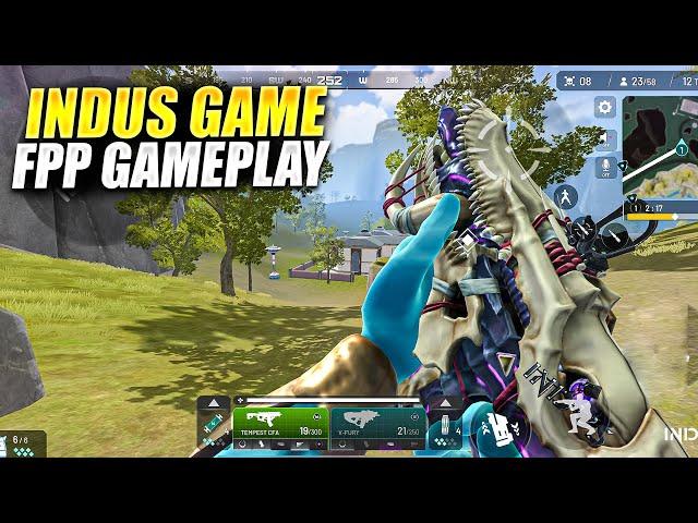  Indus FPP Gameplay | Full Match BR Mode Gameplay | Indus Gameplay | Indus Battle Royale #indusgame