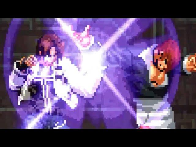 Kyo vs Iori [Animación]