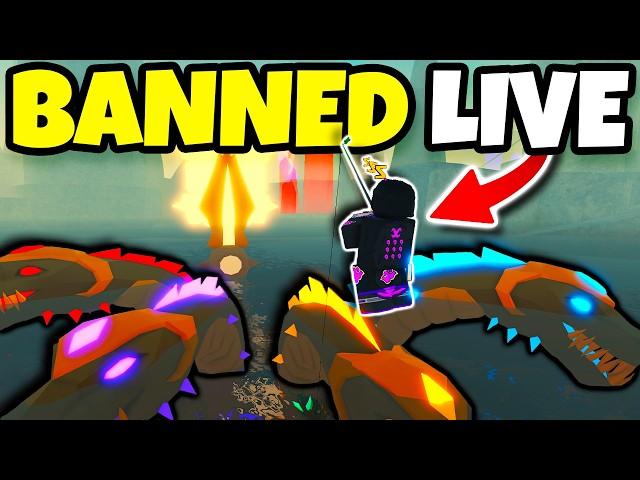 I BANNED The WORSE EXPLOITER LIVE In FISCH Roblox!