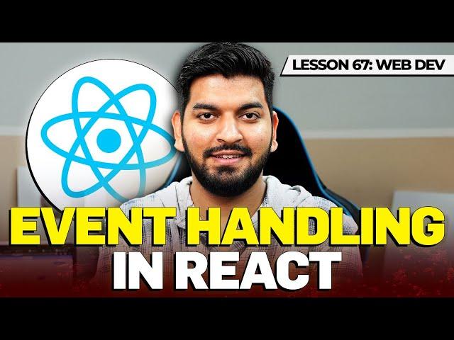 Event Handling in React 2024